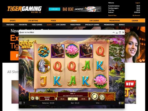 Tigergaming casino online